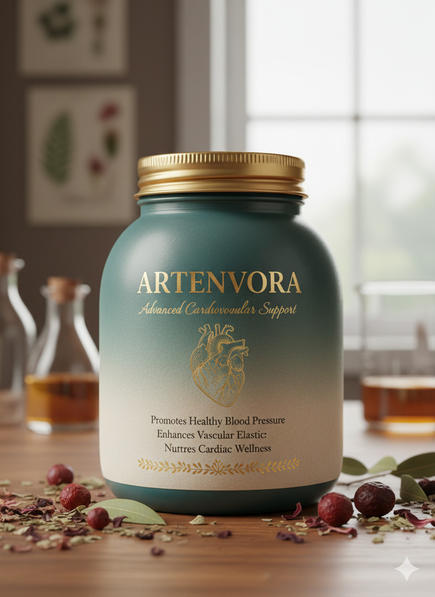Artenviora dietary supplement bottle with plant-based formulation